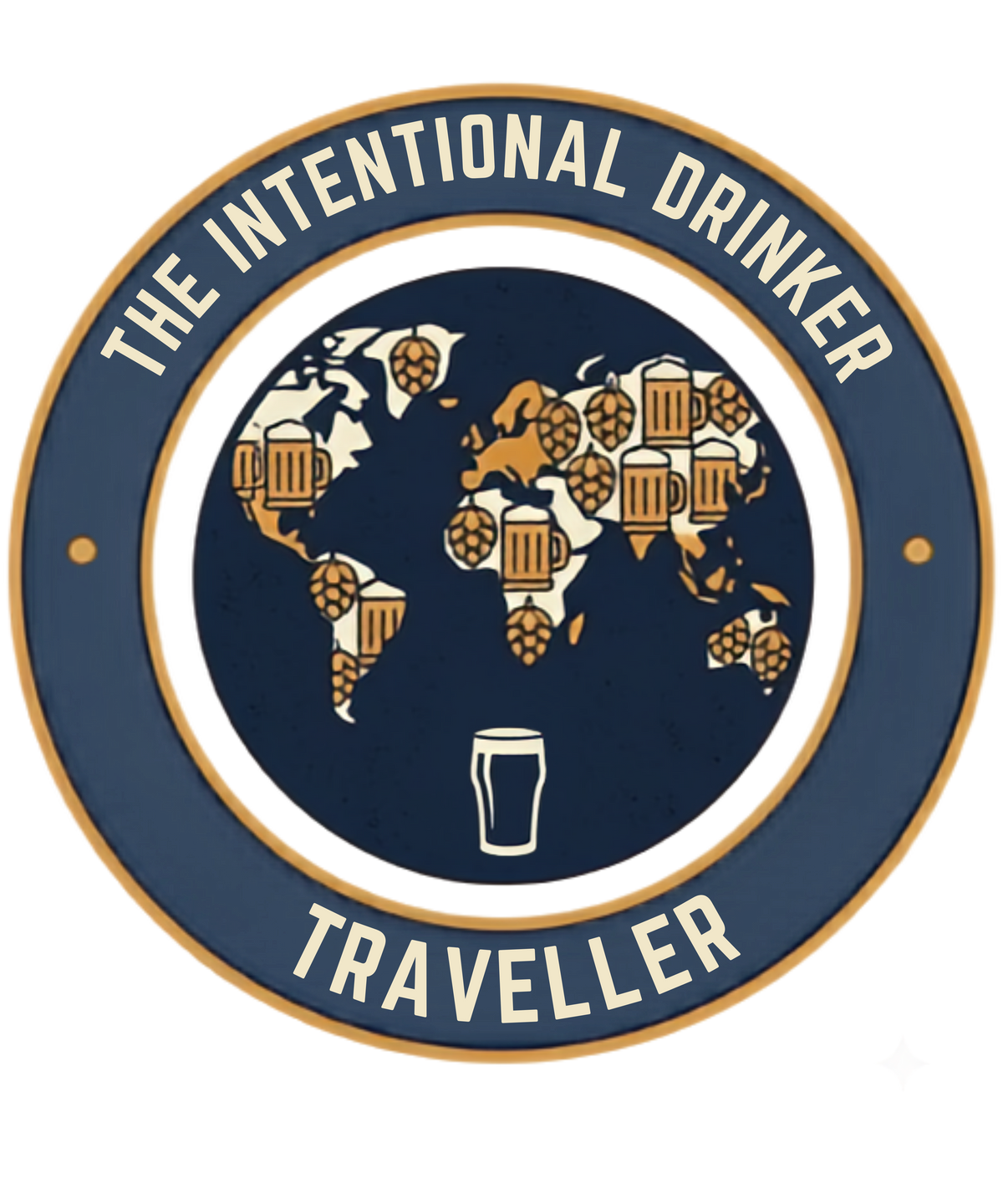 The Intentional Drinker - Oversized T-shirt